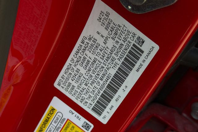 Used 2025 Honda Civic Sedan Sedan