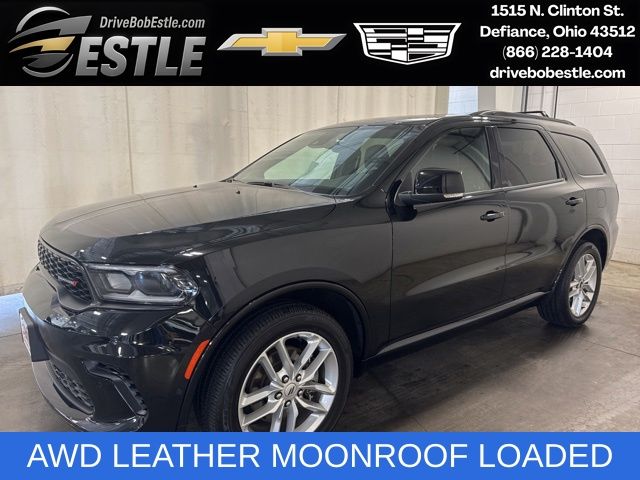 DB Black Crystal Clearcoat 2025 Dodge Durango SUV / Crossover All-Wheel Drive 8-Speed Automatic