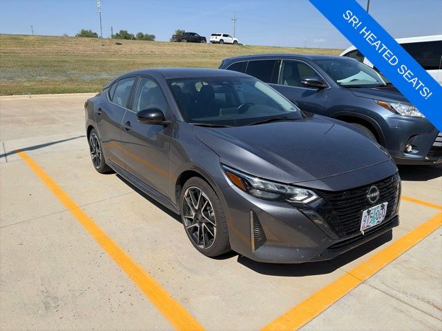 Gray (Gun Metallic) 2025 Nissan Sentra Sedan Front-Wheel Drive Continuously Variable Transmission