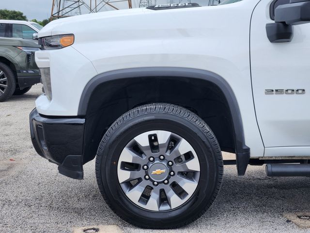 2024 Chevrolet Silverado 2500HD Custom White at Classic Elite Chevrolet Sugar Land