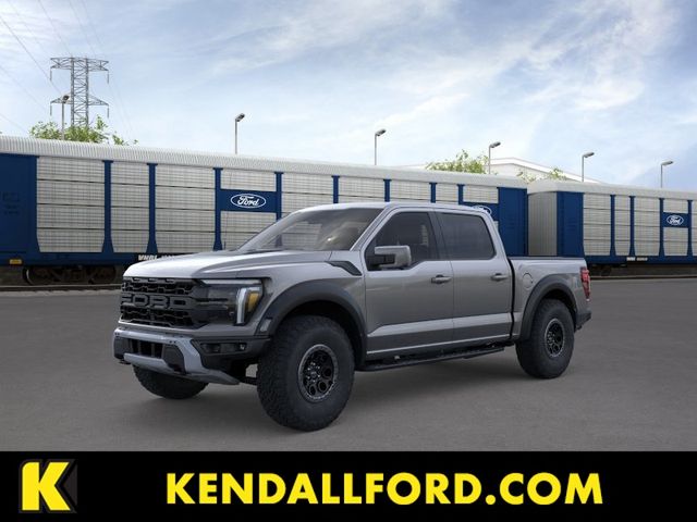 Gray 2026 Ford F-150 Raptor SuperCrew 4WD Pickup Truck Four-Wheel Drive Automatic