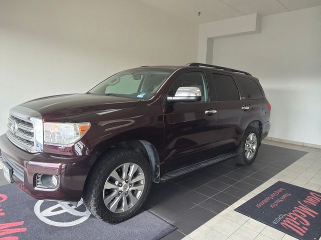 2014 Toyota Sequoia Limited Red at Central Houston Nissan