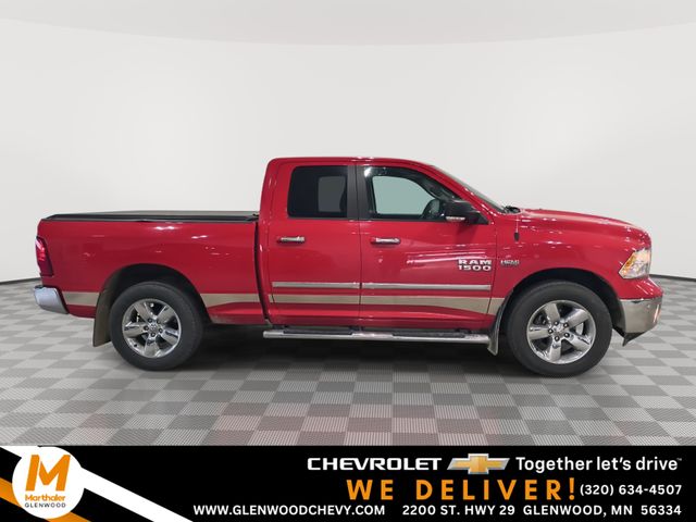 Flame Red Clearcoat 2016 RAM 1500 Big Horn Quad Cab 4WD Pickup Truck Four-Wheel Drive 8-Speed Automatic