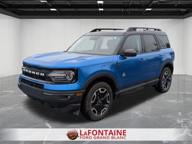 Blue Metallic 2022 Ford Bronco Sport Outer Banks AWD SUV / Crossover All-Wheel Drive 8-Speed Automatic