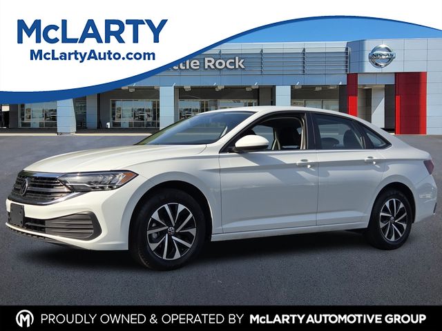 Pure White 2022 Volkswagen Jetta 1.5T S FWD Sedan Front-Wheel Drive 8-Speed Automatic