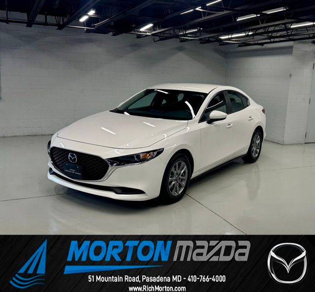 Snowflake White Pearl Mica 2025 Mazda MAZDA3 2.5 S Sedan FWD Sedan Front-Wheel Drive Automatic