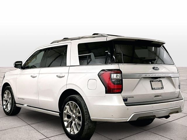 2019 Ford Expedition Platinum White at Luther Ford