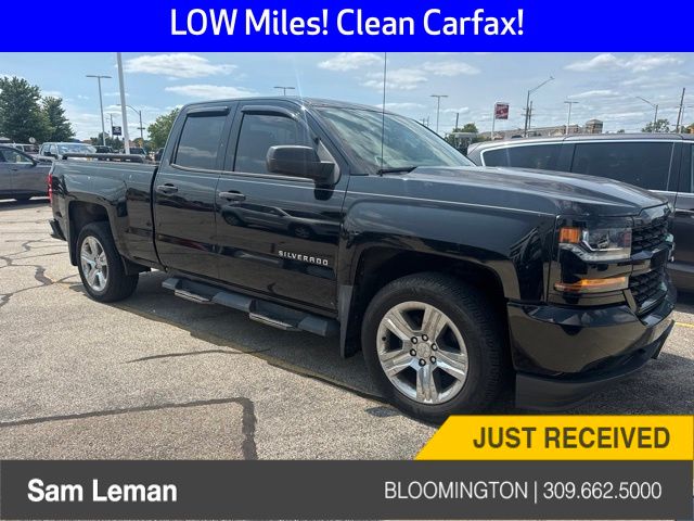 Black 2017 Chevrolet Silverado 1500 Pickup Truck 4X2 6-Speed Automatic Overdrive