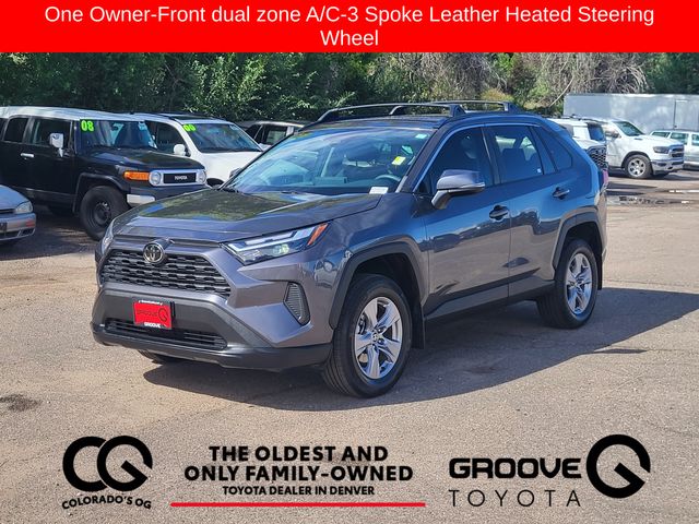 Magnetic Gray Metallic 2022 Toyota RAV4 SUV / Crossover All-Wheel Drive 8-Speed Automatic