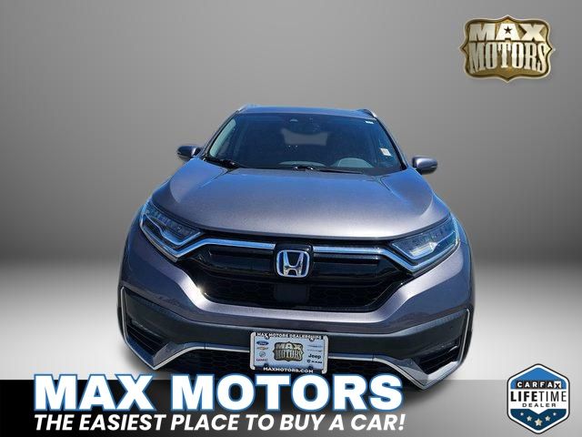 Used 2021 Honda CR-V Hybrid Touring with VIN 7FART6H9XME021230 for sale in Kansas City