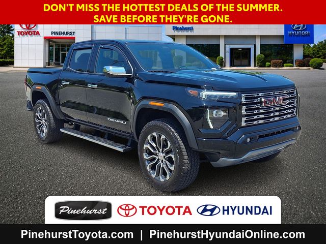 Black 2024 GMC Canyon Pickup Truck Four-Wheel Drive 8-Speed Automatic