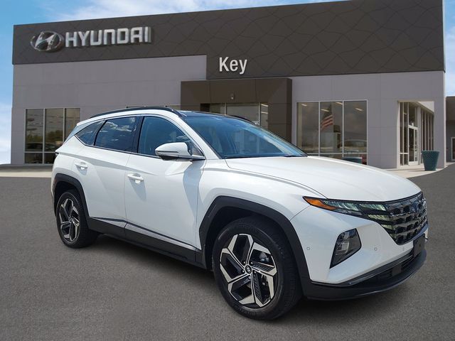 Serenity White Pearl 2023 Hyundai Tucson SUV / Crossover All-Wheel Drive 8-Speed Automatic