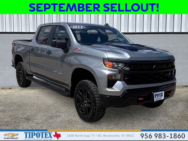 Sterling Gray Metallic 2024 Chevrolet Silverado 1500 Pickup Truck Four-Wheel Drive 8-Speed Automatic