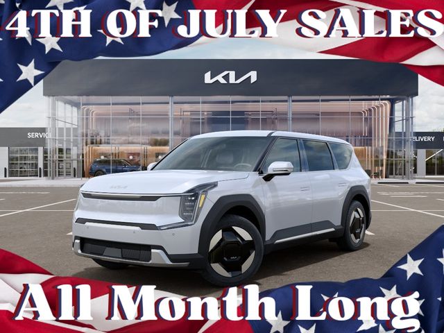 Glacial White Pearl 2026 Kia EV9 SUV / Crossover Rear-Wheel Drive 1-Speed Automatic