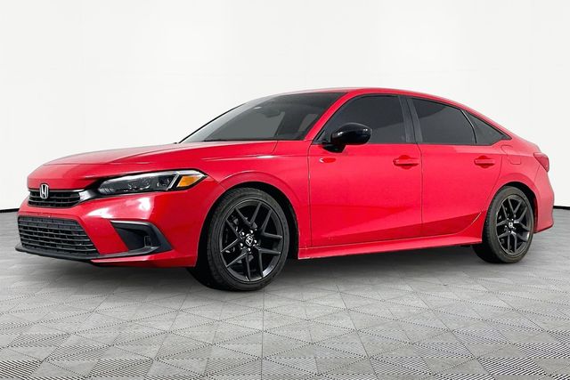 2022 Honda Civic Sedan Front-Wheel Drive Continuously Variable Transmission