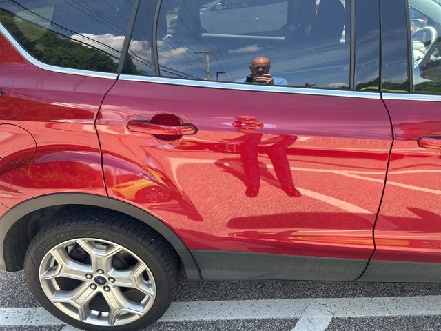 2019 Ford Escape Titanium Red at John Sisson Motors