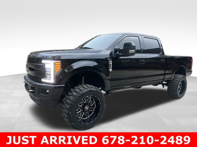 Shadow Black 2018 Ford F-250 Super Duty Limited Crew Cab 4WD Pickup Truck Four-Wheel Drive 6-Speed Automatic