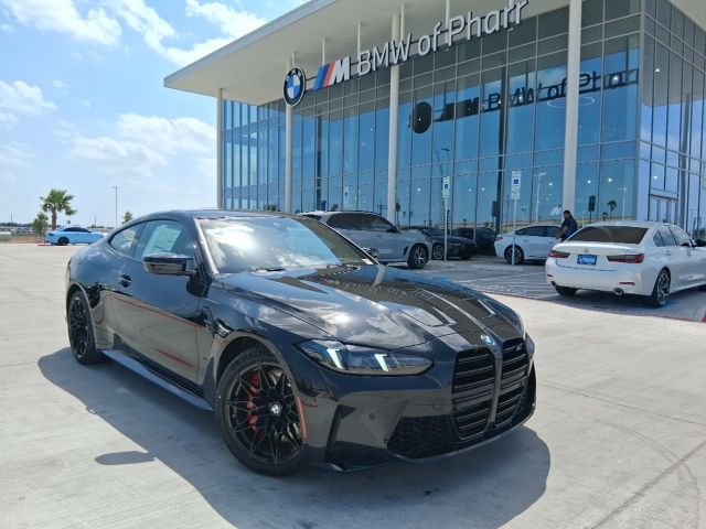 Black Sapphire Metallic 2026 BMW M4 Competition Coupe RWD Coupe Rear-Wheel Drive 8-Speed Automatic