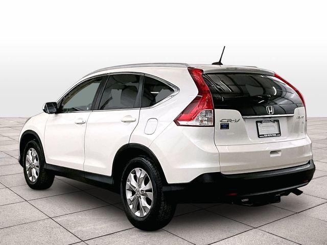 2014 Honda CR-V EX-L White at Phil Fitts Ford