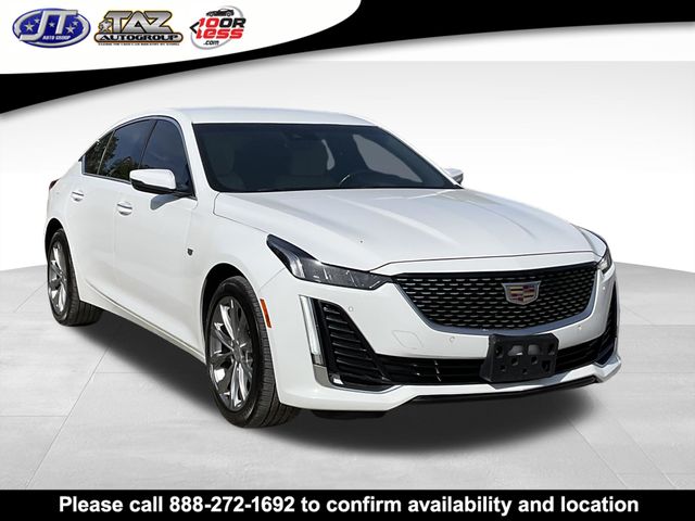 Summit White 2024 Cadillac CT5 Premium Luxury AWD Sedan All-Wheel Drive Automatic