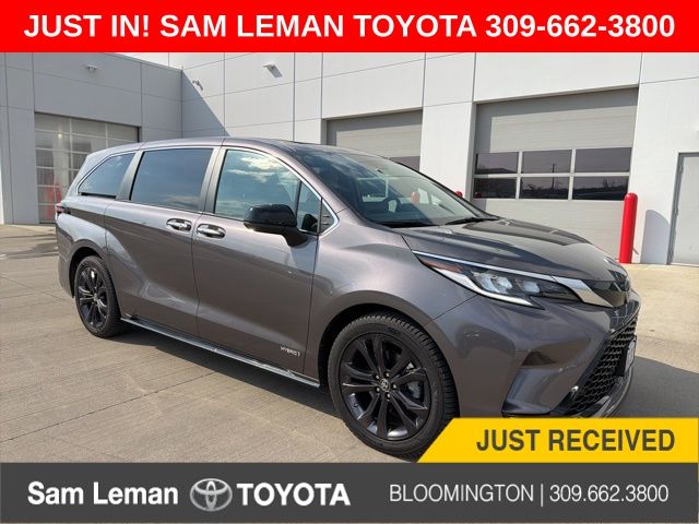 Predawn Gray Mica 2021 Toyota Sienna XSE 7-Passenger FWD Minivan Front-Wheel Drive Continuously Variable Transmission