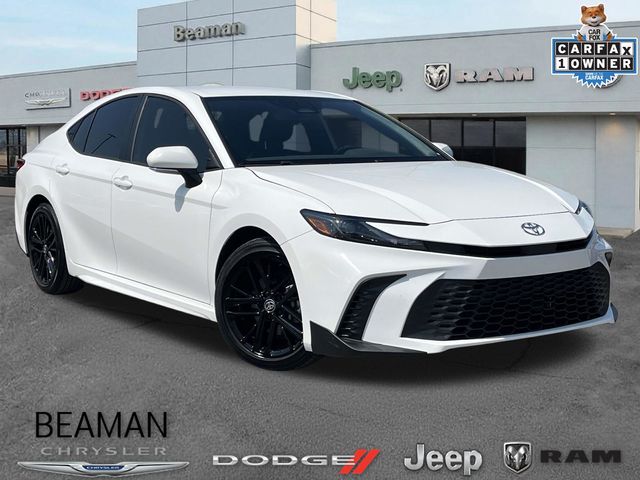 Ice Cap 2025 Toyota Camry Sedan Front-Wheel Drive Continuously Variable Transmission