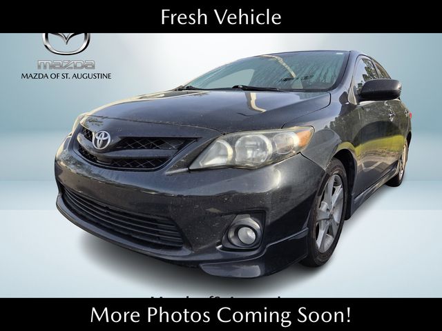 Black Sand Pearl 2012 Toyota Corolla S Sedan Front-Wheel Drive 4-Speed Automatic