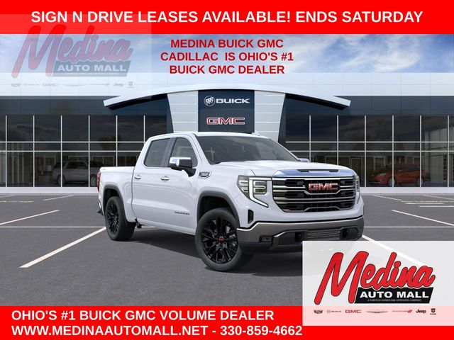 Glacier White Tricoat 2026 GMC Sierra 1500 Pickup Truck Four-Wheel Drive Automatic