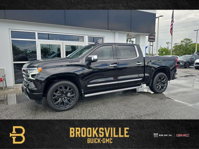 Black 2023 Chevrolet Silverado 1500 Pickup Truck Four-Wheel Drive Automatic