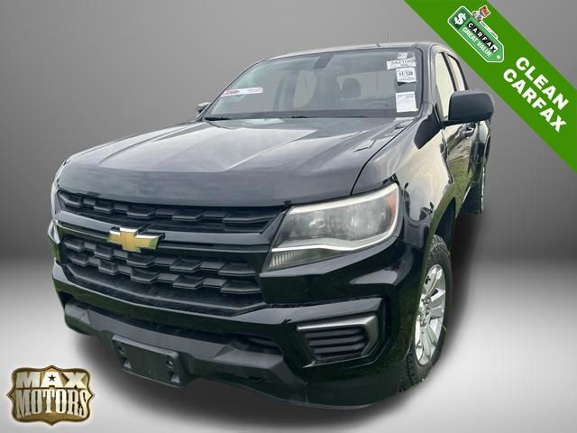 Black 2022 Chevrolet Colorado Pickup Truck Four-Wheel Drive 8-Speed Automatic