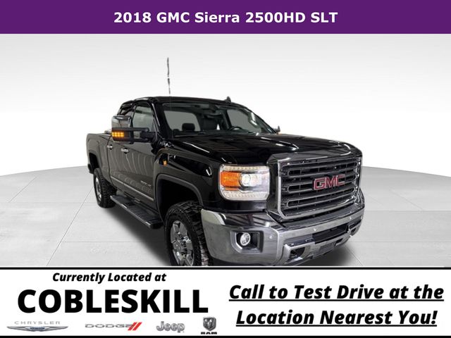 Onyx Black 2018 GMC Sierra 2500HD Pickup Truck Four-Wheel Drive 6-Speed Automatic Overdrive