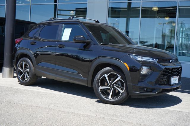 Mosaic Black Metallic 2022 Chevrolet Trailblazer SUV / Crossover Front-Wheel Drive Continuously Variable Transmission