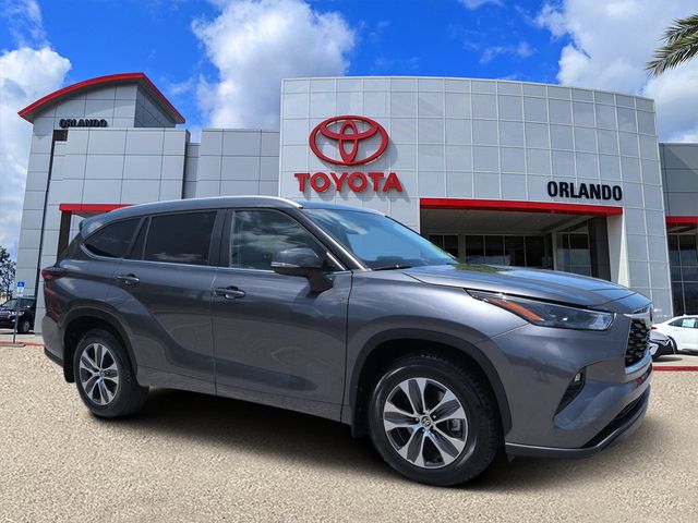 Magnetic Gray Metallic 2023 Toyota Highlander SUV / Crossover Front-Wheel Drive 8-Speed Automatic