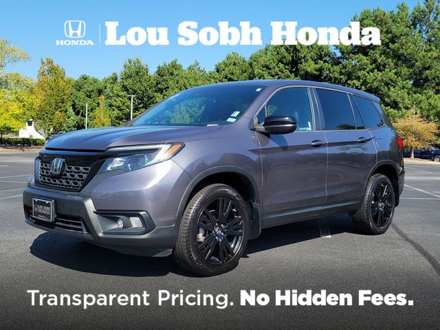 Gray (Modern Steel Metallic) 2019 Honda Passport SUV / Crossover All-Wheel Drive 9-Speed Automatic