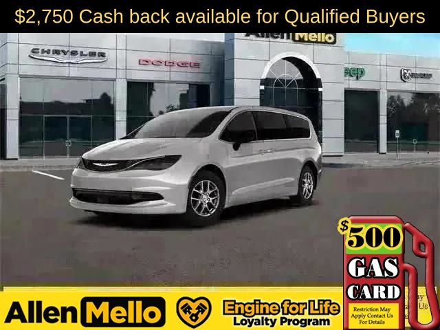 Silver Mist Clearcoat 2026 Chrysler Voyager LX FWD Minivan Front-Wheel Drive 9-Speed Automatic