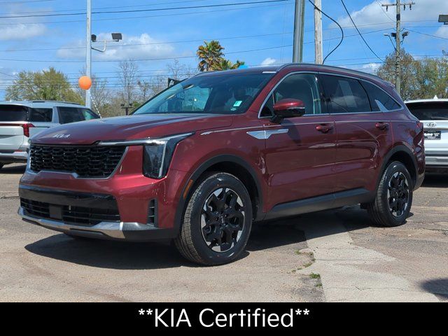 Dawning Red 2024 Kia Sorento S AWD SUV / Crossover All-Wheel Drive 8-Speed Automatic
