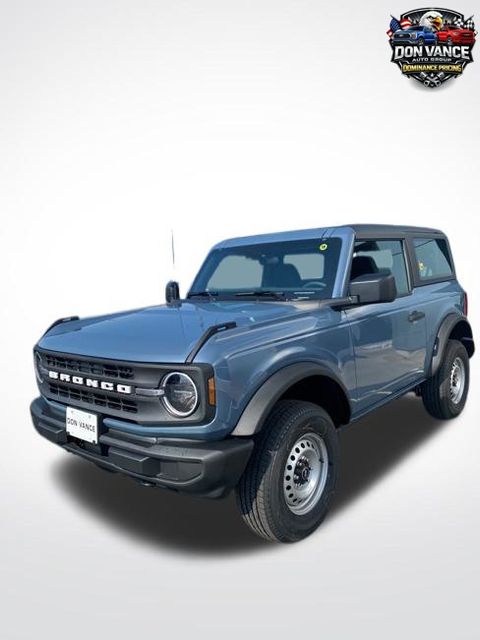 Blue (Azure Gray Metallic Tri-Coat) 2025 Ford Bronco 2-Door 4WD SUV / Crossover Four-Wheel Drive Automatic