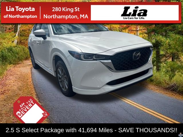 Rhodium White Metallic 2025 Mazda CX-5 SUV / Crossover All-Wheel Drive 6-Speed Automatic
