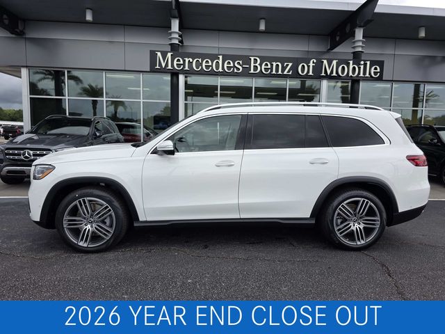 Polar White 2026 Mercedes-Benz GLS SUV / Crossover All-Wheel Drive 9-Speed Automatic