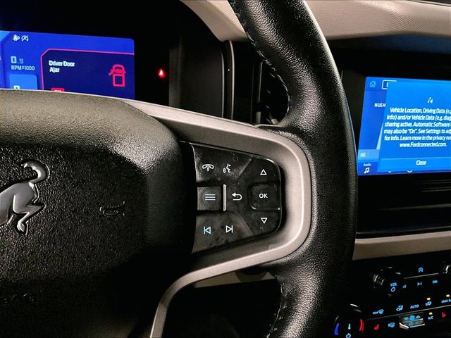2022 Ford Bronco Big Bend Red at Klick Lewis Buick Chevrolet