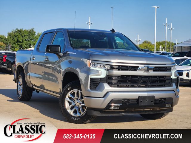 Sterling Gray Metallic 2026 Chevrolet Silverado 1500 Pickup Truck Four-Wheel Drive Automatic