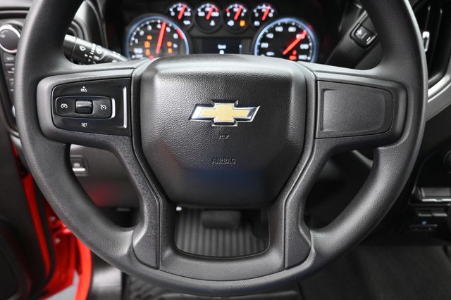2021 Red Hot Chevrolet Silverado 1500 Custom 4X4 Truck