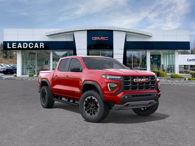 Volcanic Red Tintcoat 2026 GMC Canyon Pickup Truck Four-Wheel Drive 8-Speed Automatic