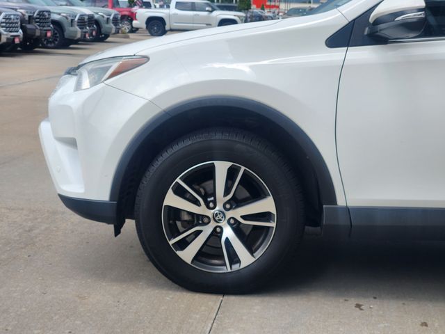 2018 Toyota RAV4 XLE White at Durrett Motor Company