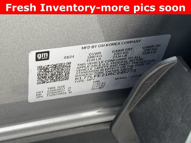 2024 Chevrolet Trax LS Gray at DeMontrond Gulf Freeway