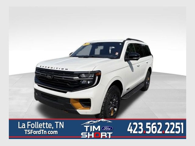 White Metallic 2025 Ford Expedition SUV / Crossover Four-Wheel Drive Automatic