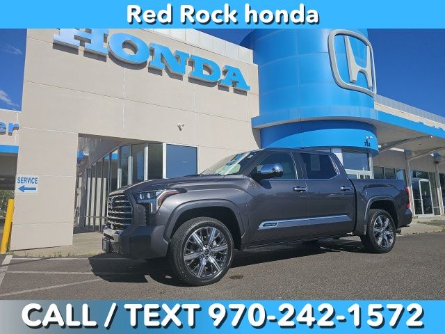 Magnetic Gray Metallic 2024 Toyota Tundra Hybrid Pickup Truck Four-Wheel Drive Automatic