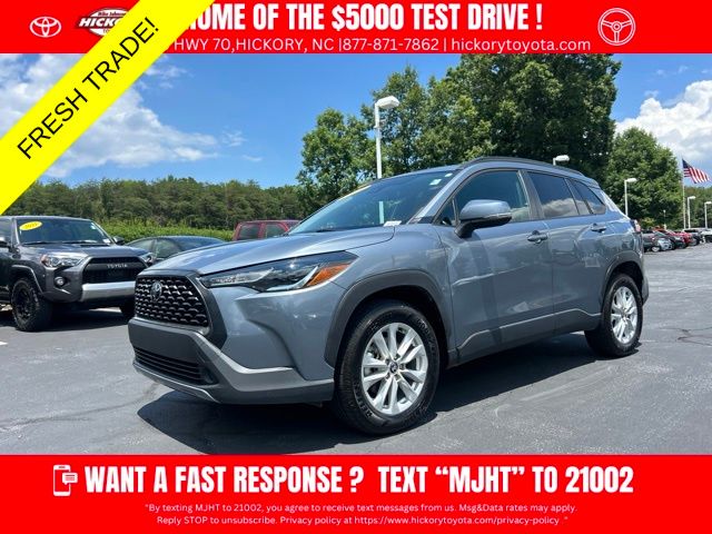 Celestite 2022 Toyota Corolla Cross SUV / Crossover Front-Wheel Drive Continuously Variable Transmission