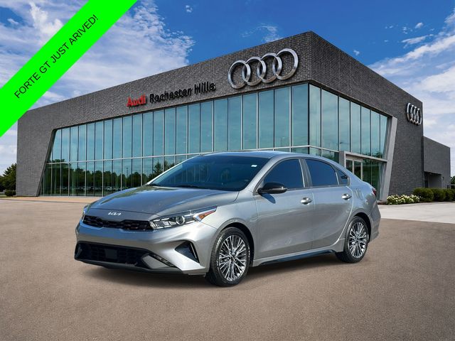 Steel Gray 2022 Kia Forte Sedan Front-Wheel Drive Continuously Variable Transmission