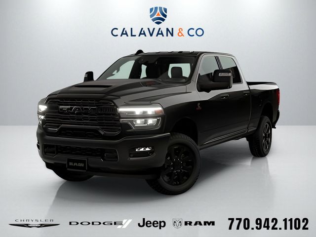 Diamond Black Crystal Pearlcoat 2026 RAM 2500 Pickup Truck Four-Wheel Drive 8-Speed Automatic